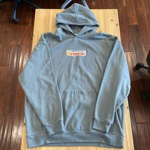 Larry June Midnight Organic Hoodie Pull Over Men’s Size XXXL 3XL Oranges Parody